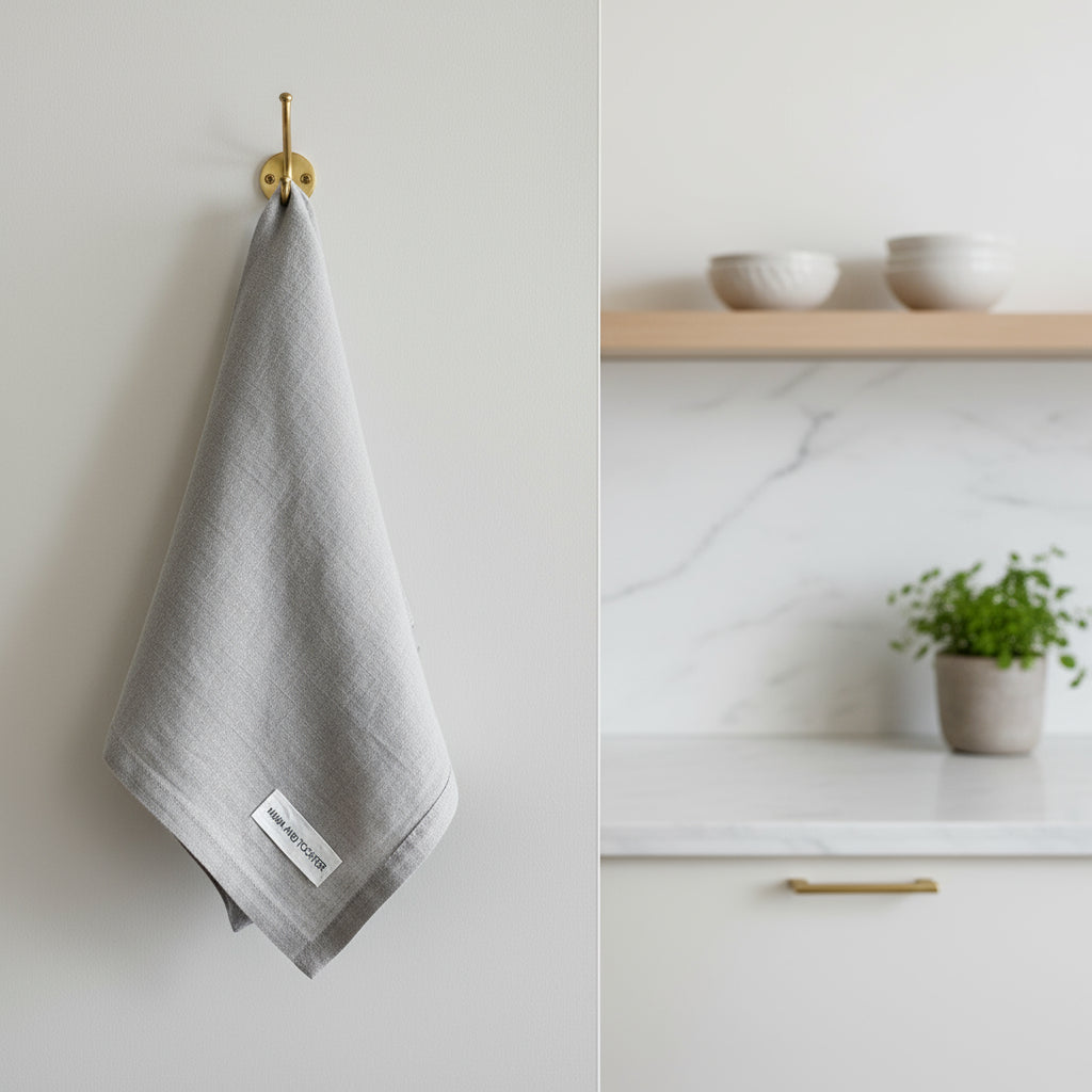 Natural tea towel