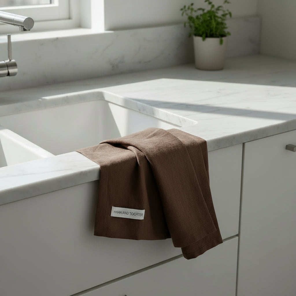 Clay tea towel