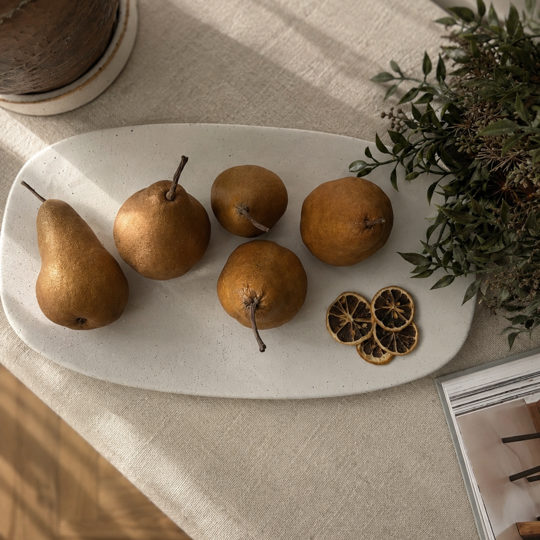 Elodie Speckled Ceramic Platter