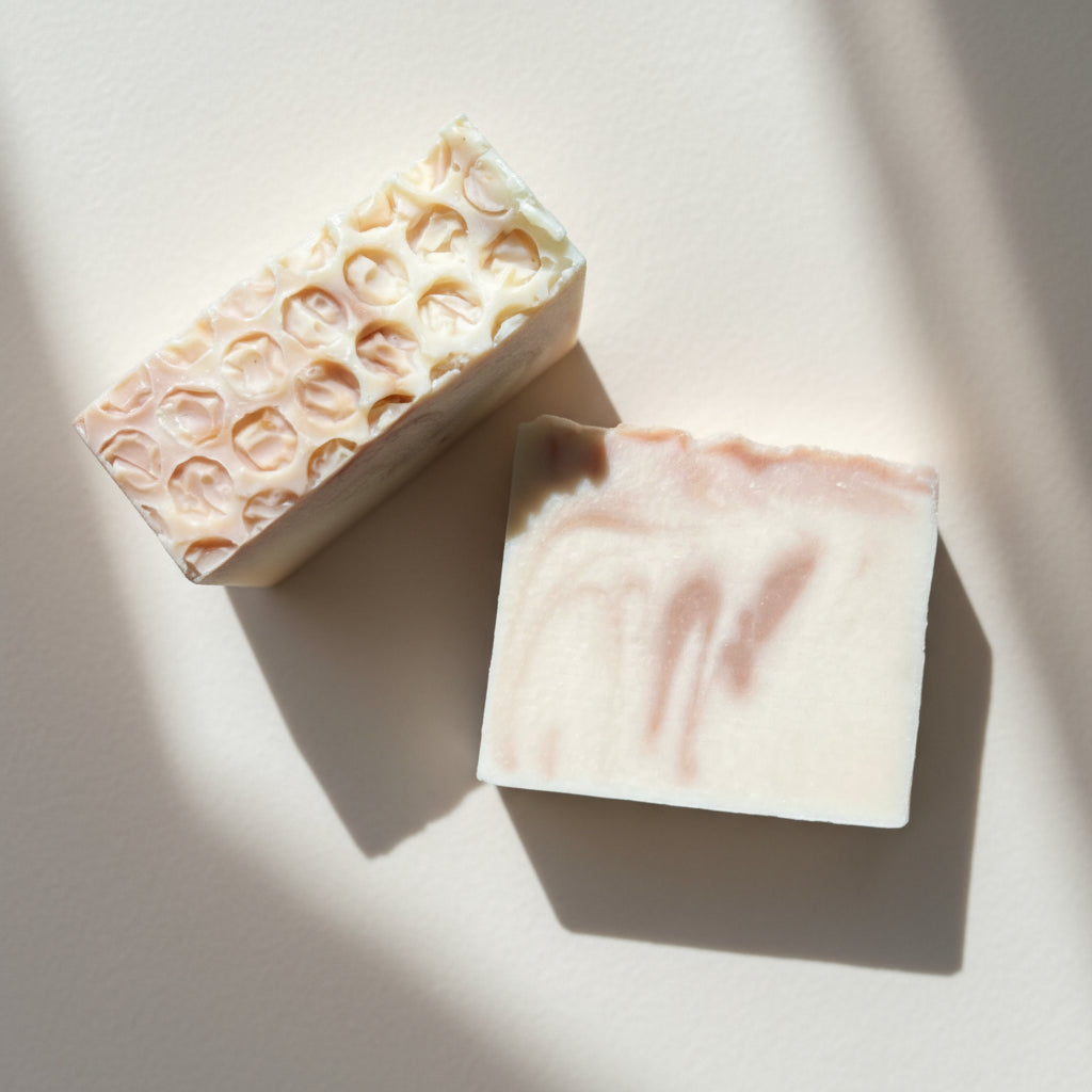 Two soap bars 