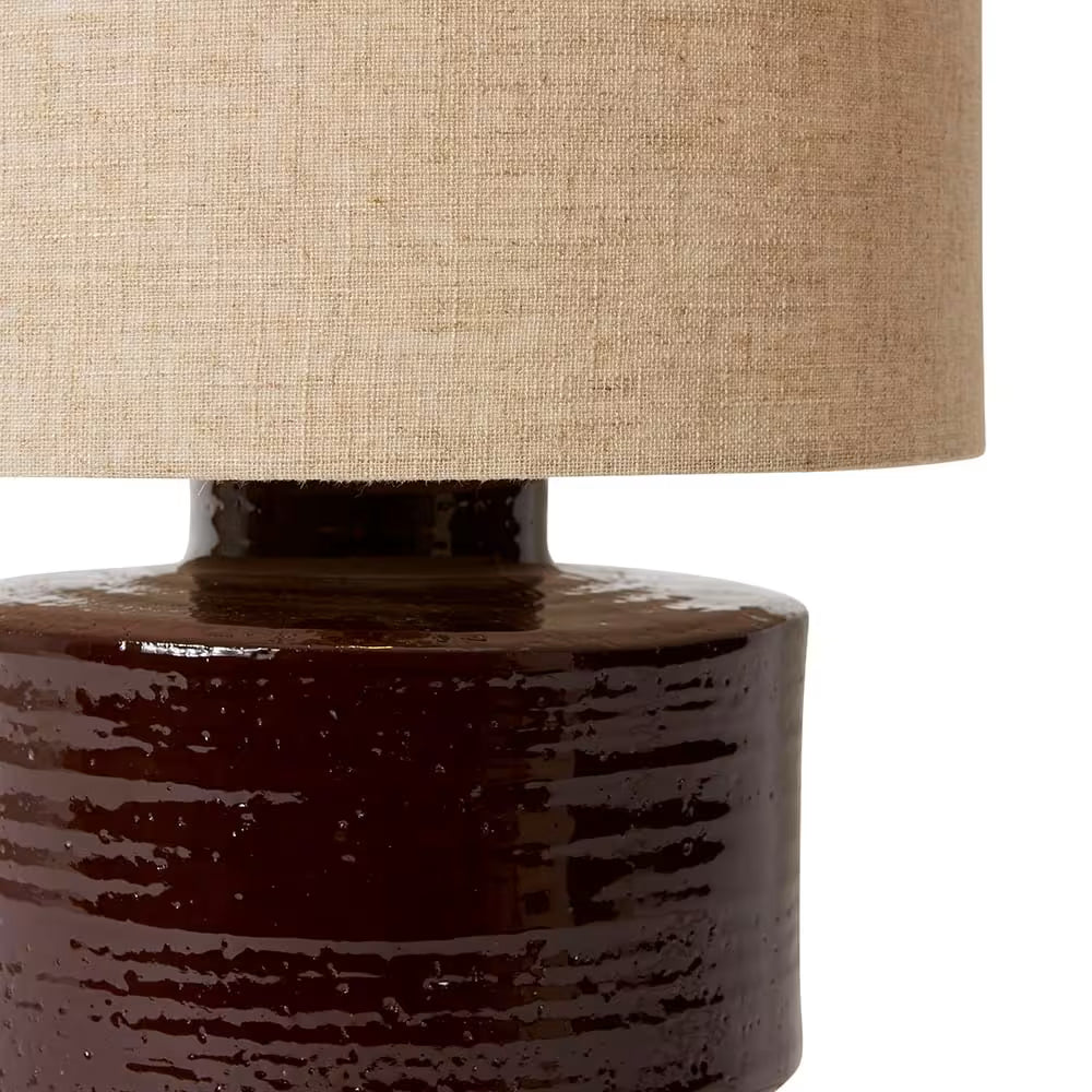 Ezra Table Lamp Brown