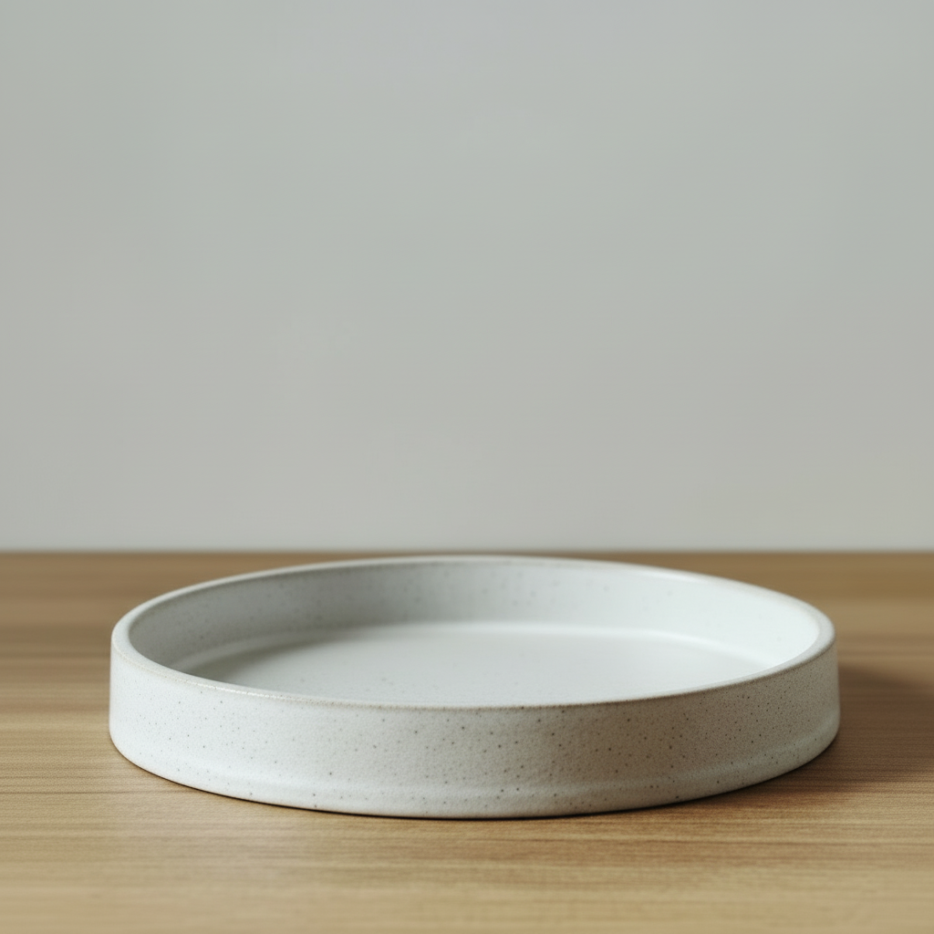 Round ceramic bowl