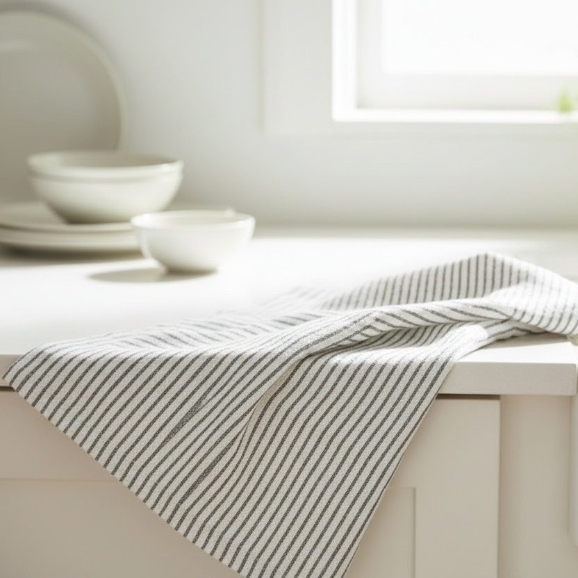 Striped towel