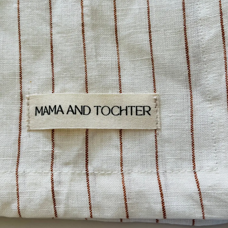 Pinstripe tea towel