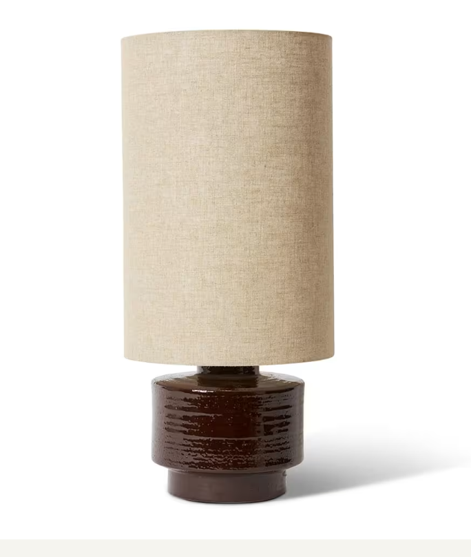Ezra Table Lamp Brown