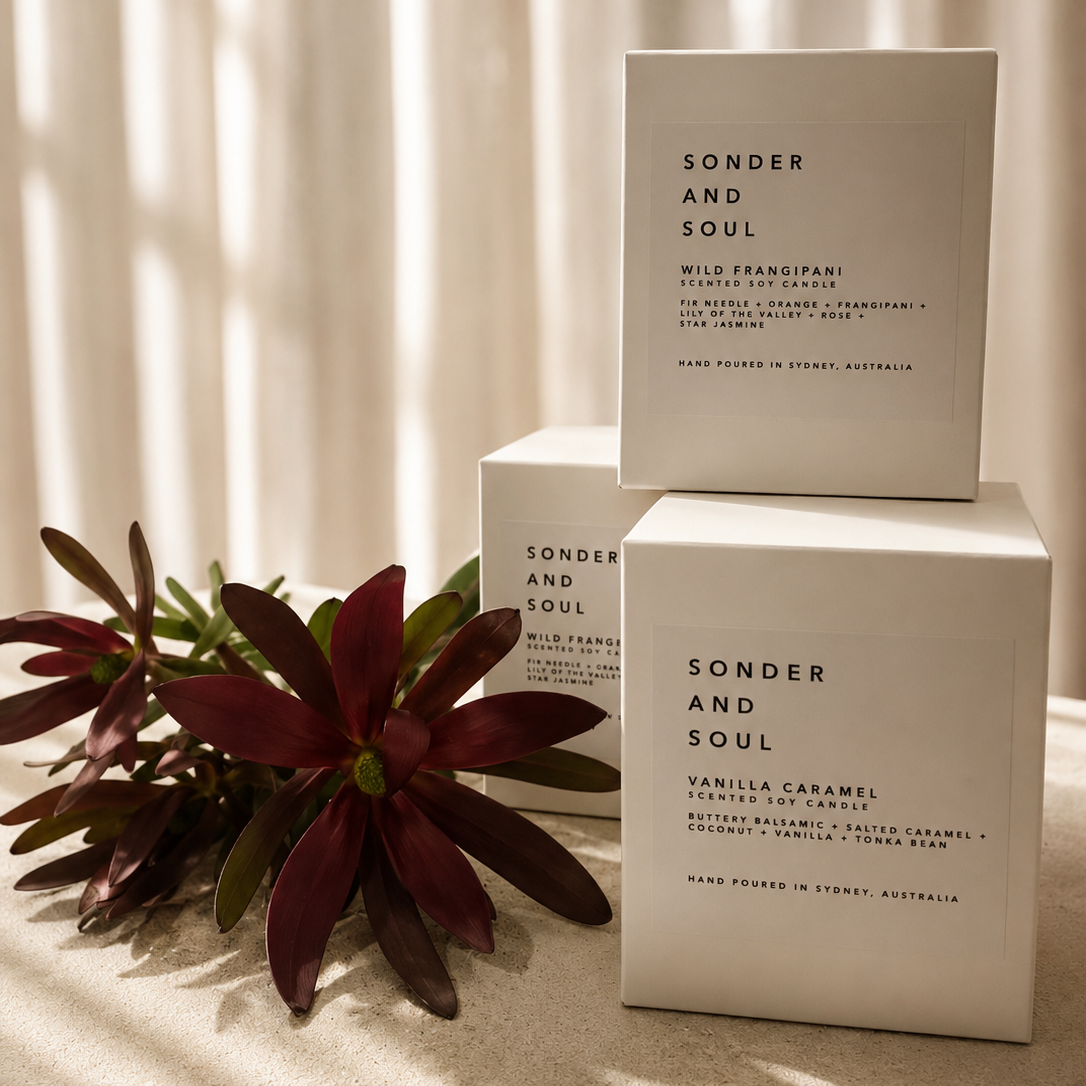 Sonder and Soul Soy Candles- Four Fragrances