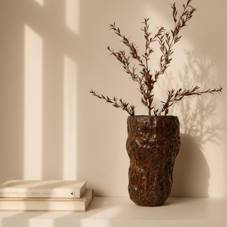 Kaari Vase Terracotta
