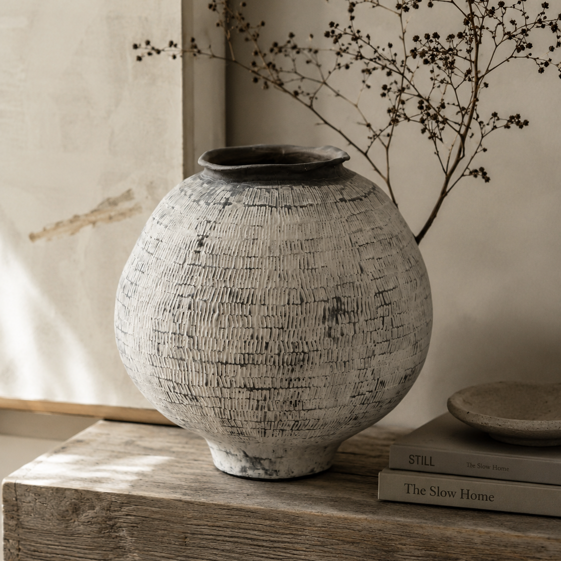 Bastian Vessel Black/White - Large