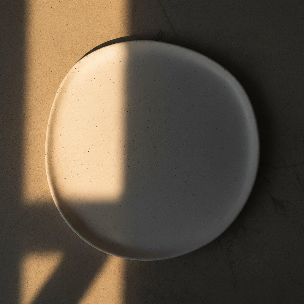 Matias Dinner Plate Sandy White