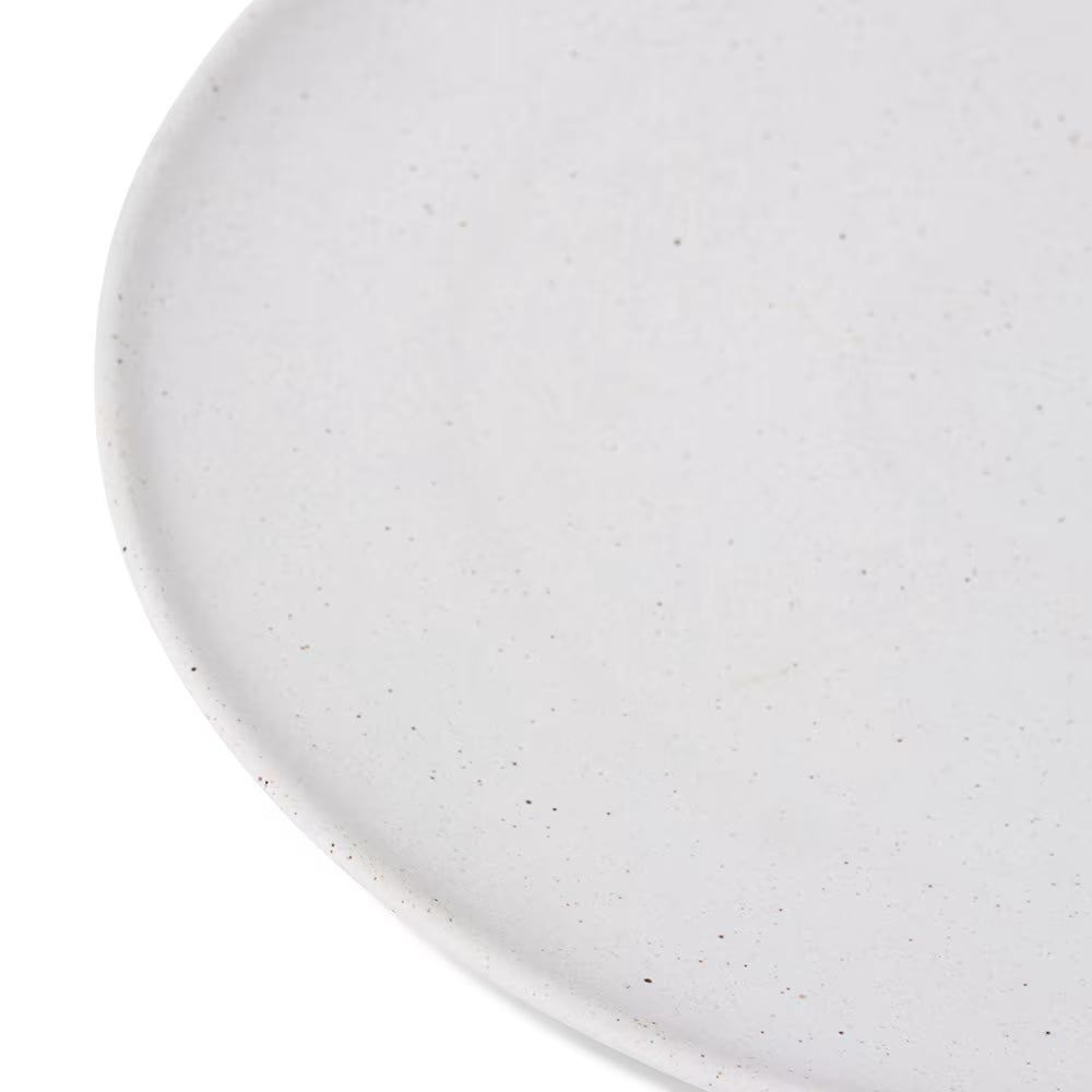 Matias Dinner Plate Sandy White